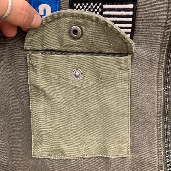 Art-Class Kids Military Inspired Jacket - Picture 5 of 8